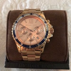 Rose gold Michael Kors watch